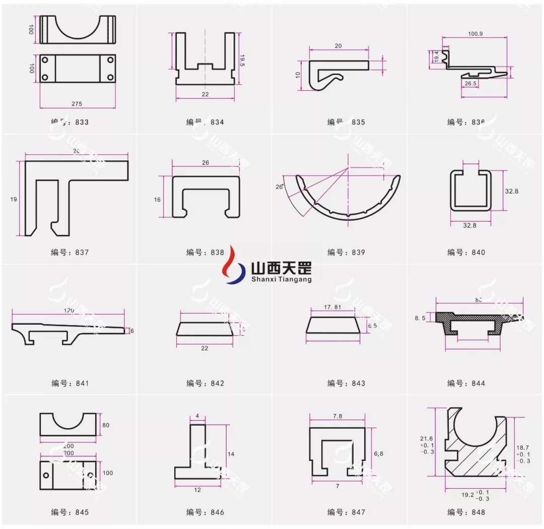 超高分子量聚乙烯耐磨條已定型系列